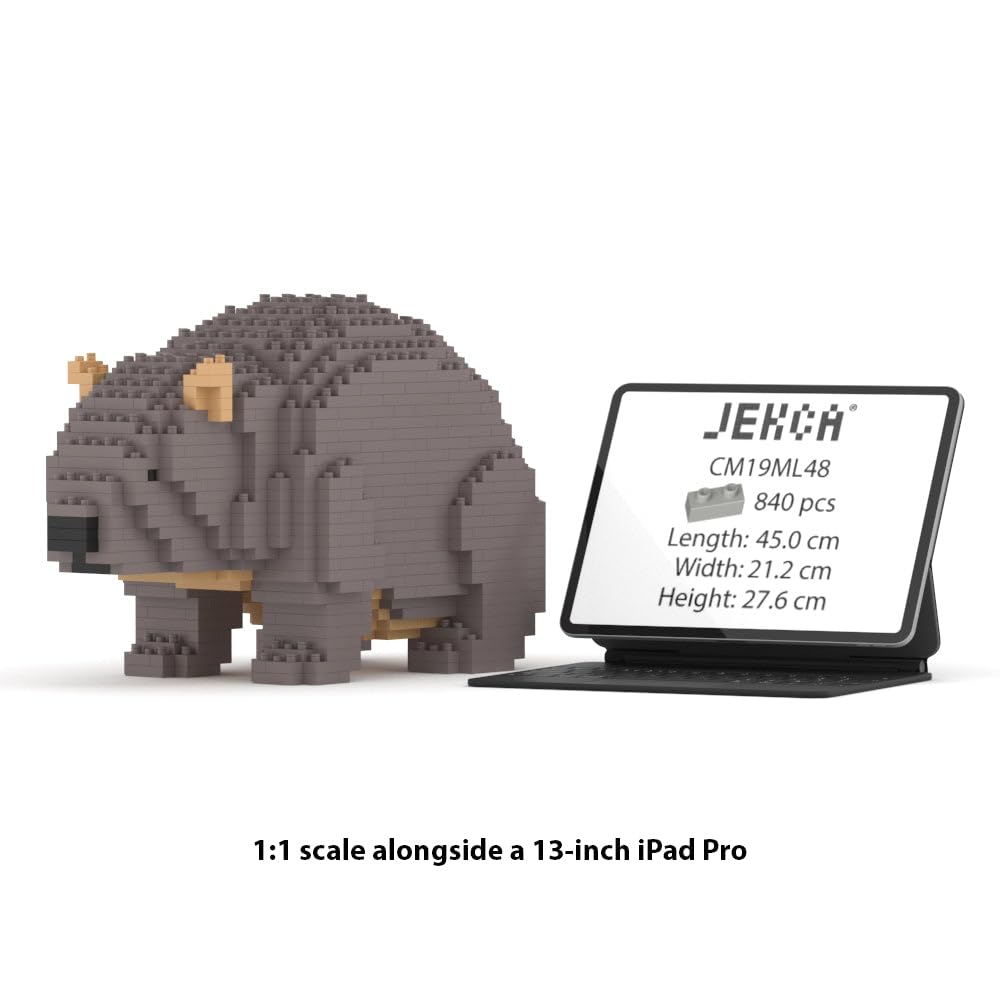 Amazon.com: JEKCA Wombat 01S | Animal Plastic Building Blocks