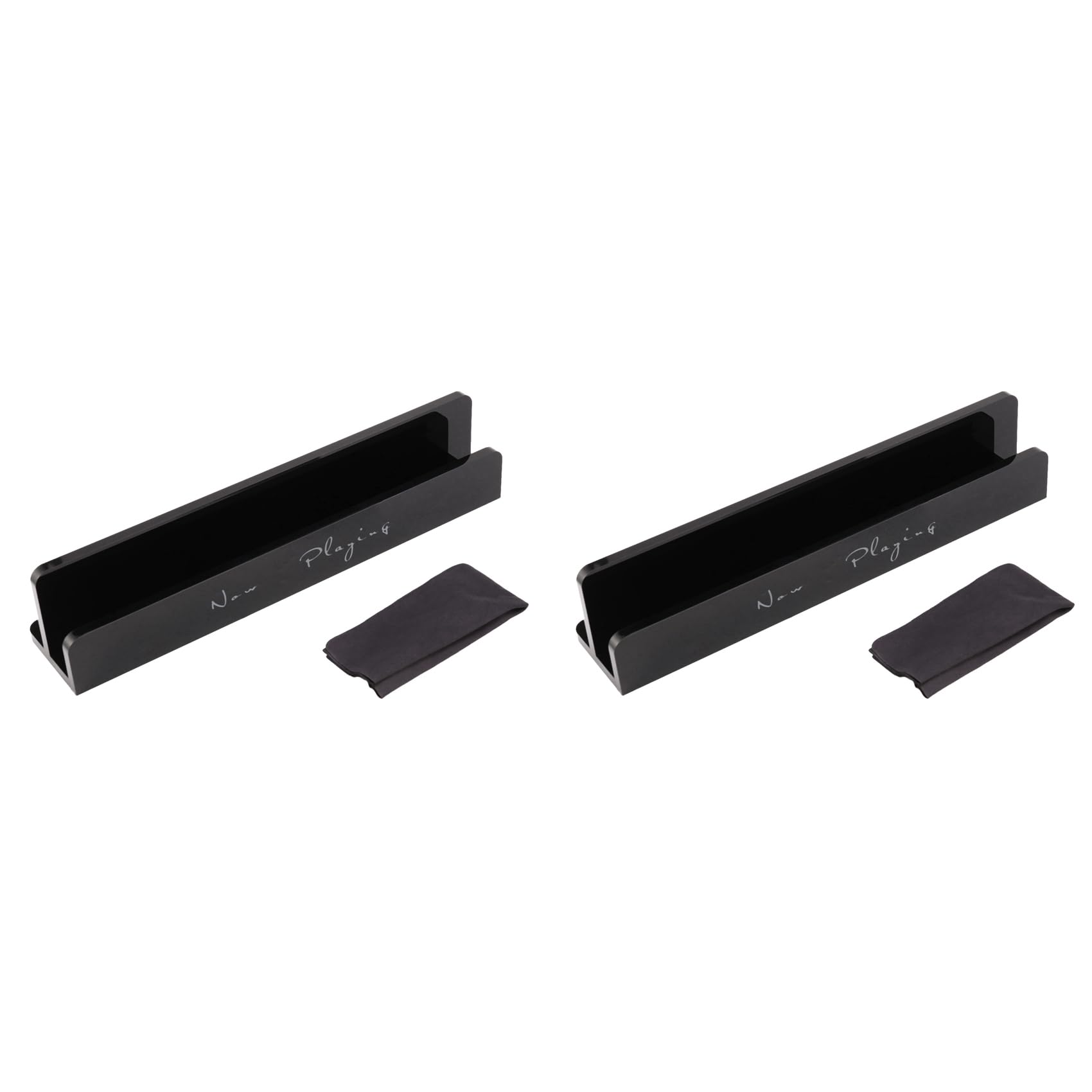 Hndhbfgrt 2X Now Playing Acrylic Display Stand for LP Vinyl Record/Deluxe Packaging