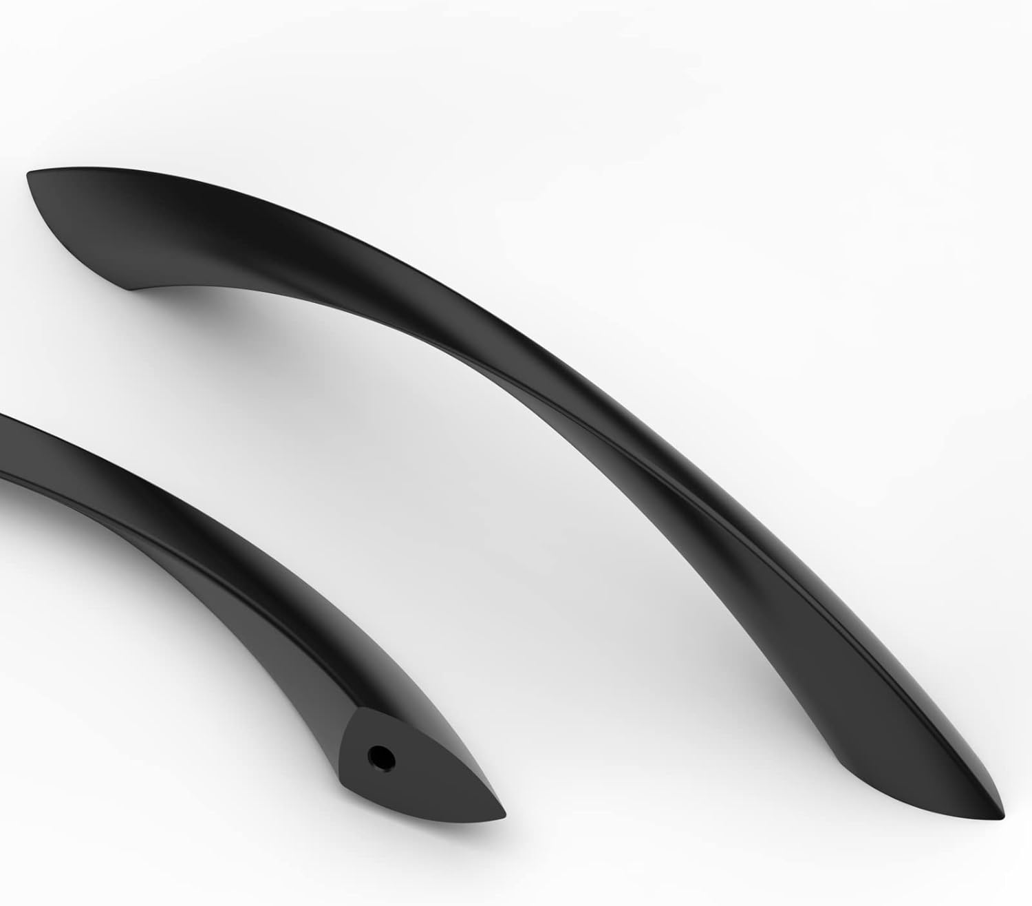 Asidrama 10 Pack 5 Inch(128mm) Matte Black Pulls