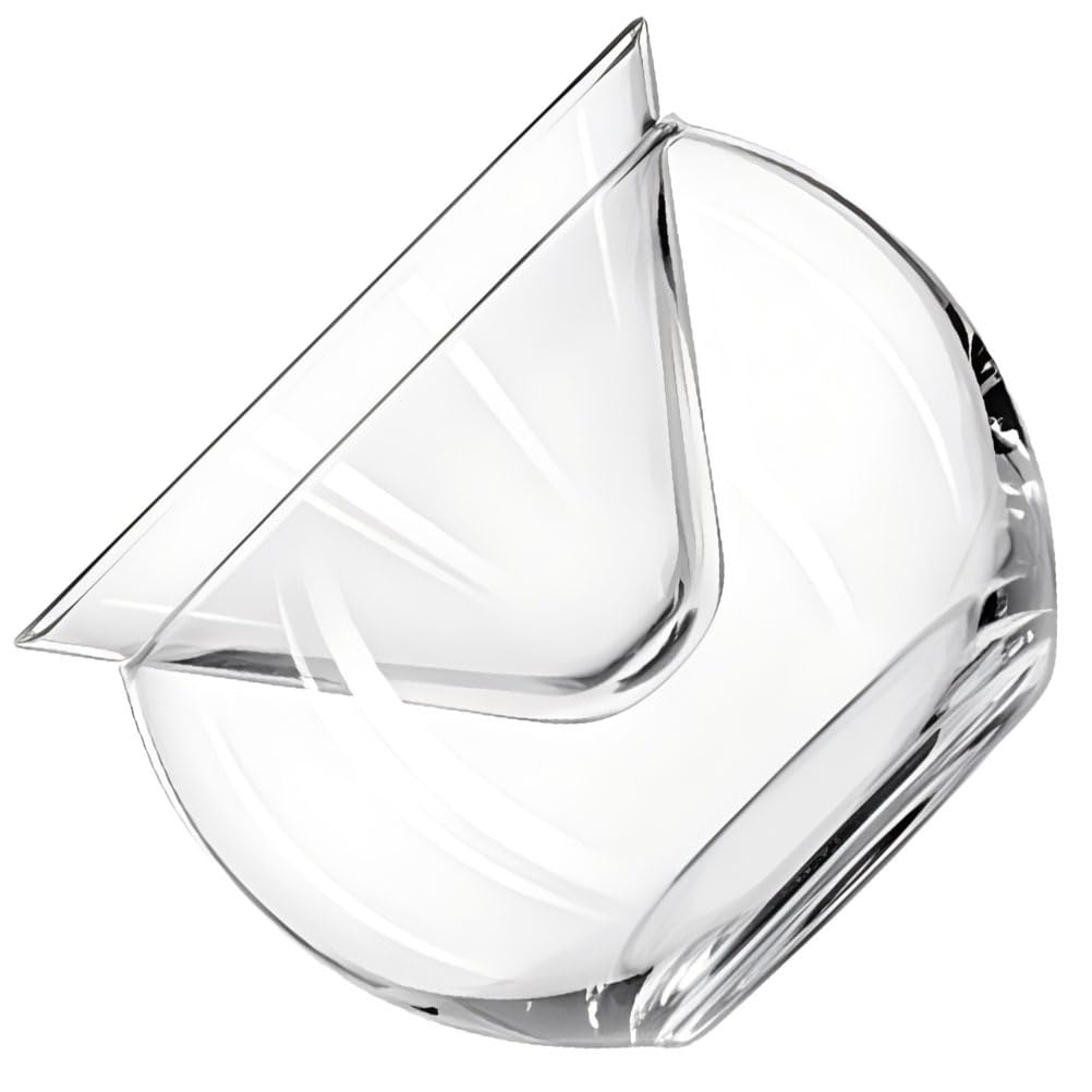 Alipis Kaviar Kühler Set Glas Schüssel Mit Eishalter Für Servierschale Vorspeisen Salate Obst Und Desserts Praktisch Und Dekorativ Für Küche Und Haushalt