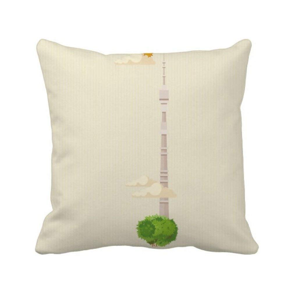 Housse de coussin Russie aux finitions soignées pour intérieur chic
