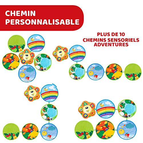 Chicco Marelle de la Jungle Tapis de Jeu Musical pour Bébés et Enfants Jouet Electronique et Interactif avec Sons et Lumières Jeu de la Marelle 2 Modes de Jeu 150 cm Jouet Enfant de 2 à - vue 7