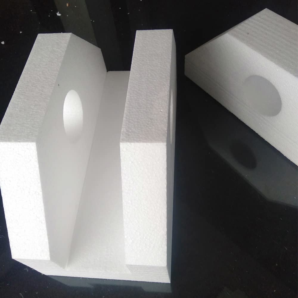 Weiße Polystyrolschaumblöcke for Basteln, Blumen und Bildhauern(2x2x2cmx250PCS)