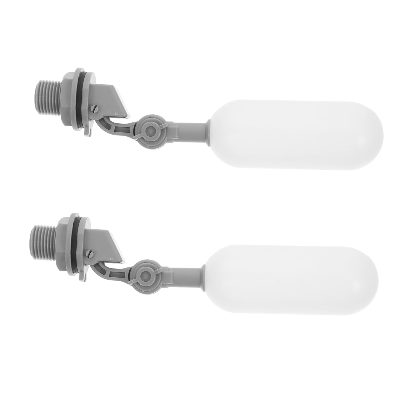 Válvula flotante de plástico para control automático de agua con caudal estable, pack de 2