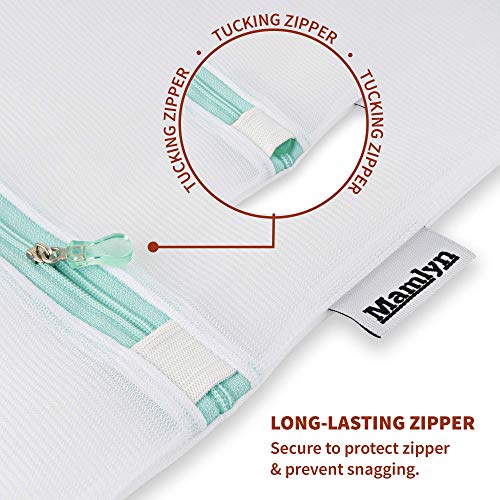 Mamlyn Mesh Laundry Bag For Delicates, Wash Bag For Underwear And Lingerie, Makeup Organizer Bag (2 Medium) #TOP3
