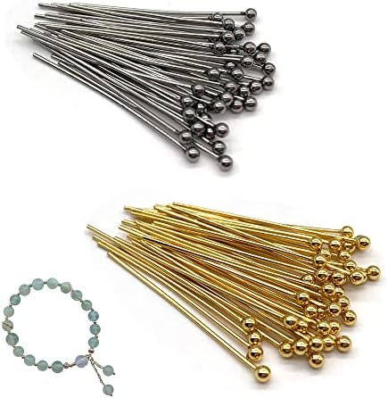 Épingles à Tête Pour Bijoux - 2 Pièces En Cuivre, Neuves, Idéales Pour Créations