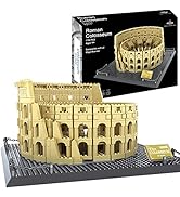 Apostrophe Games Roman Colosseum Building Block Set – 1756-Pieces Colosseum Model Building Blocks...