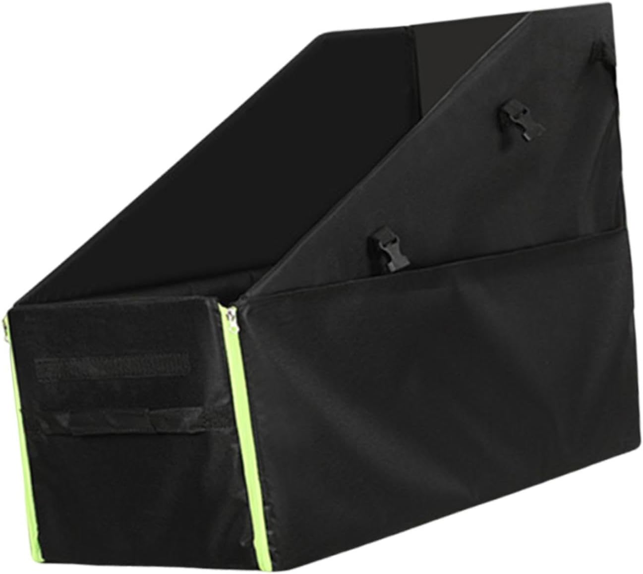 Colaxi Folding Bike Storage Transport Saving Sturdy Transportation Zipper Accessories Folding Bicycle Storage Bag, Black L with Wheel