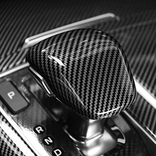 YOUTOOOCAR Carbon Fiber Style Gear Cover ABS Auto Shift