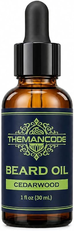 Óleo para Barba THEMANCODE com fragrância de cedro