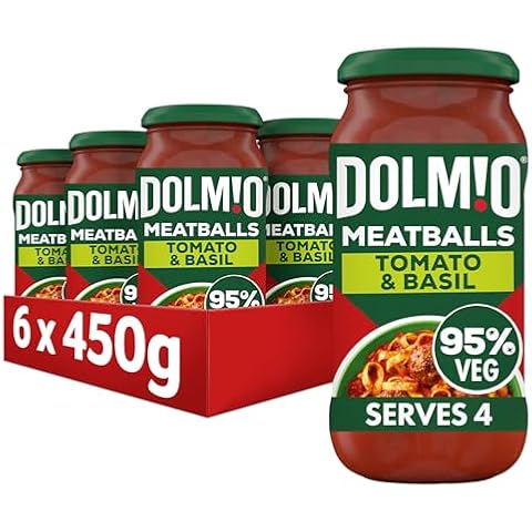 Dolmio Bolognese Meatball Tomato Sauce Jar, 6 Pack Cover