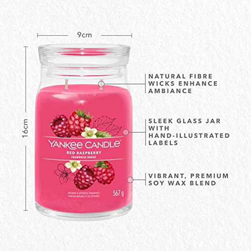 Yankee-Candle-Signature-Scented-Candle-Red-Raspberry-Large-Jar-Candle-with-Double-Wicks-Soy-Wax-Blend