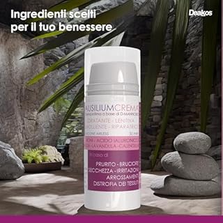 Deakos Ausilium Crema 50ml - Crema per Cistite e Benessere Intimo - Con D-Mannosio e Acido Ialuronico - Senza Parabeni, Siliconi e Petrolati