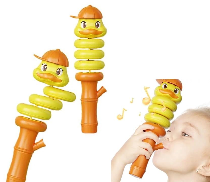 TD CREATIONS Whistle Shake Toy, 360 Degree Spinning & Rotating, Balance & Force Control Toy, Fidget Toy for Children Ages 3+ (Duck Spinning Toy - Cartoon) (B0D136ZNMX) Amazon Price History, Amazon Price Tracker