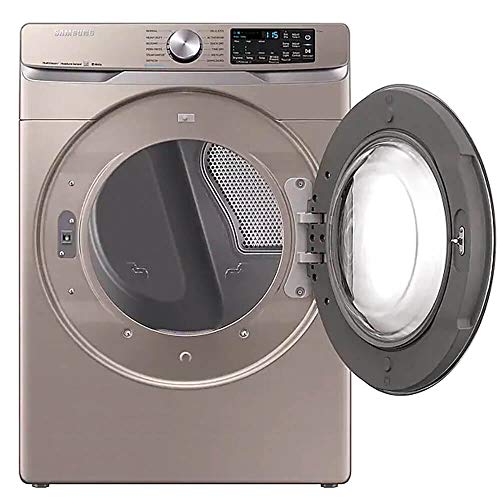 Samsung DVE45R6300C 7.5 Cu. Ft. Smart Electric Steam Dryer In Champagne  thumb #5