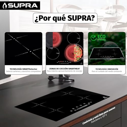 La Mejor Recopilación de Parrilla de Induccion Supra - 5 favoritos. 28 Parrilla de Induccion Supra marca SUPRA (3)