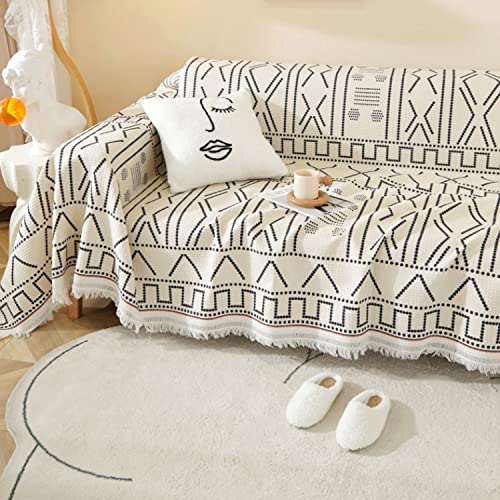 Housse de canapé extensible sans accoudoirs protège futon lavable 180cm - 2