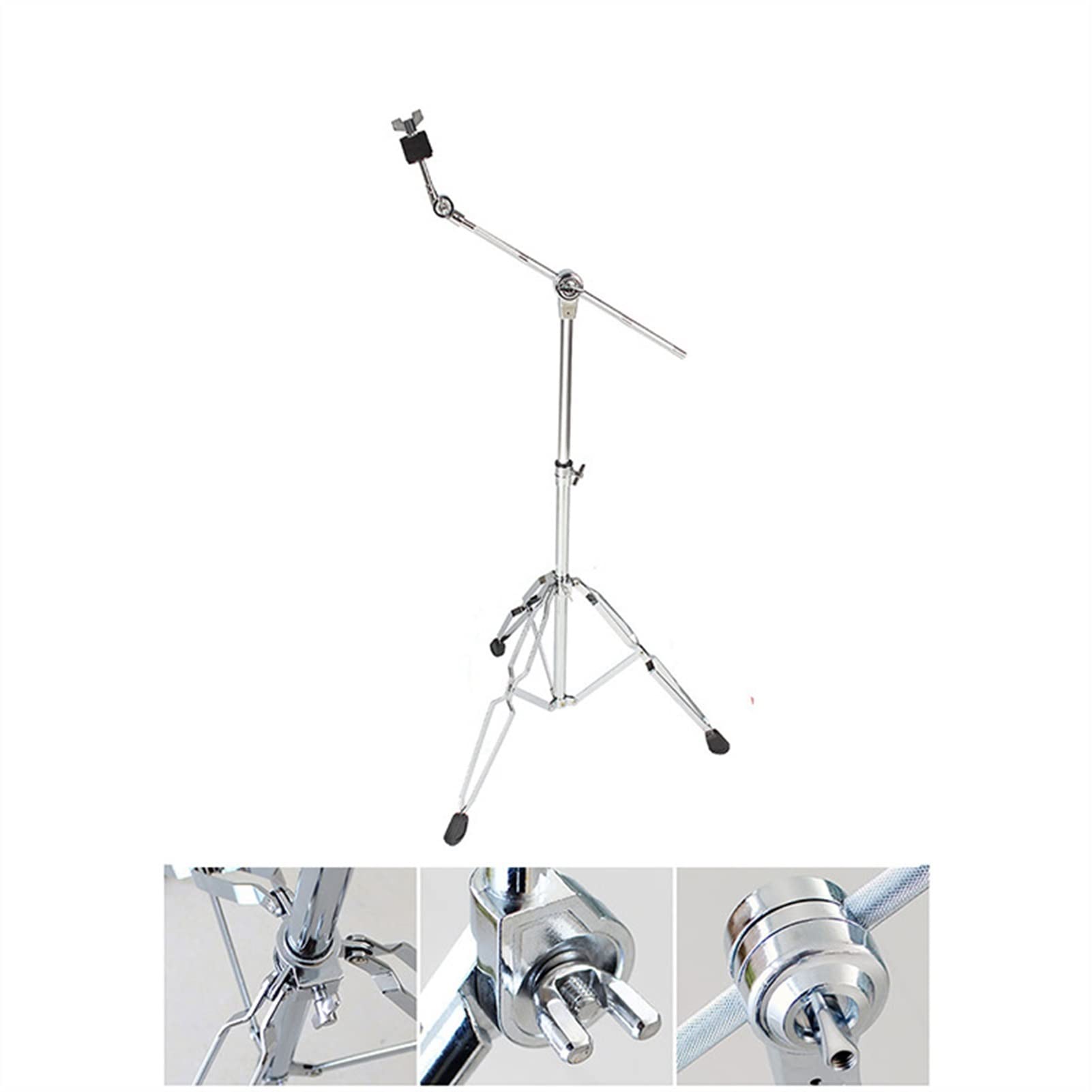 KESHUO cymbal Stand Straight Cymbal Stand Dual-Purpose Cymbal Stand Hanging Cymbal Ding Cymbal Stand