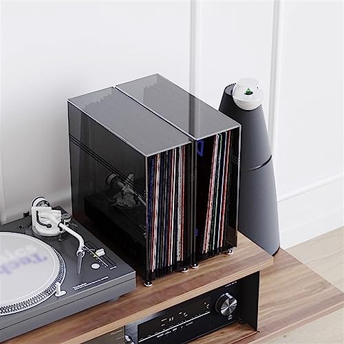 Soporte for discos de vinilo de gran capacidad con patas de acero 5