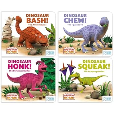 The World of Dinosaur Roar Series Books 9 - 12 Collection Set