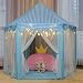 Monobeach Princess Tent Girls Large Playhouse Kids Castle Play Tent with Star Lights Toy for Children Indoor and Outdoor Games, 55'' x 53'' (DxH)