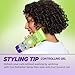 Garnier Fructis Style Curl Scrunch Controlling Gel for Shape & Shine, 6.8 Fl Oz, 3 Count (Packaging May Vary)