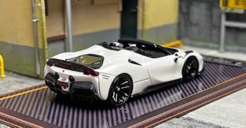 Amazon | U2 1/64 フェラーリ SF90 Spider Novitec 白
