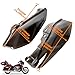 VEISUTOR Smoked Mid Frame Air Deflector Heat Shields for Harley Touring Street Electra Road Glide Road King Ultra Limited 2009-2024 Accessories (2PCS)