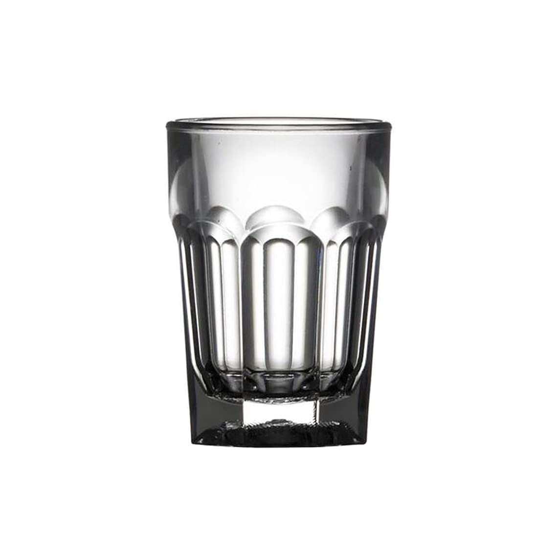We Can Source It Ltd - Clear Polycarbonate 25ml Elite Remedy Shot - Virtually Unbreakable - Pack of 6