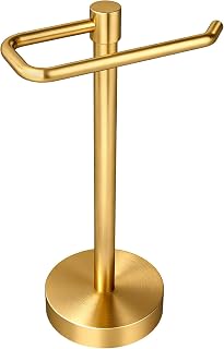 YUMORE Hand Towel Holder Stand Countertop, Pro Gold