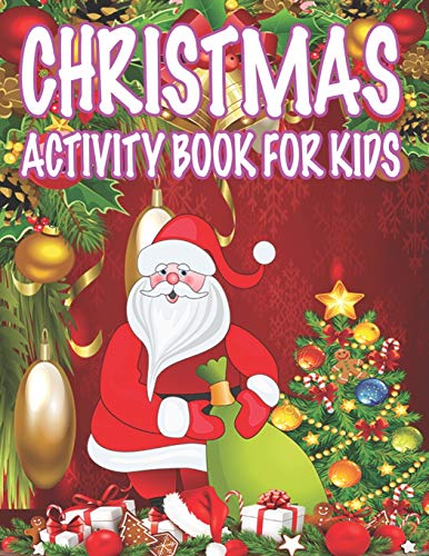 Christmas Activity book For Kids: Fun Children’s Christmas Gift or Present for Toddlers & Kids - 50 Beautiful Pages to Color with Santa Claus, Reindeer, Snowmen & More! image 3