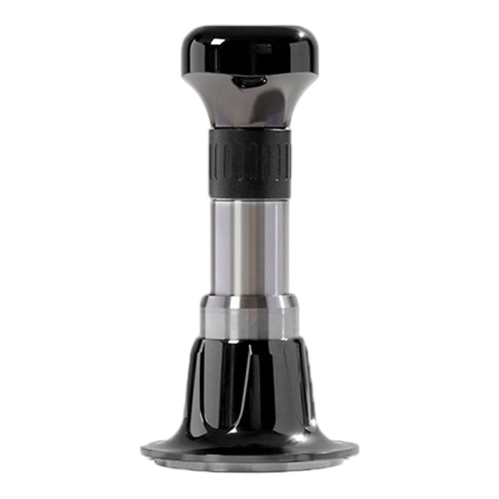 Yhplxyuus Espresso Tamper Tool Ergonomic Grip Constant Pressure Spring Systems Coffee Press for Baristas and Cafes Ergonomic Handle Coffee Accessories