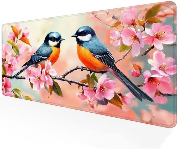 Tapis souris antidérapant XXL rose pour résoudre les problèmes de glisse et de bureau rayé
