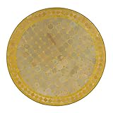 Les tables en mosaïque marocaine donnent à leur environnement une atmosphère méditerranéenne et méridionale et répandent joie et satisfaction. Elles sont fabriquées exclusivement par des artisans traditionnels, ce qui fait de chaque table en mosaïque une œuvre d'art unique.