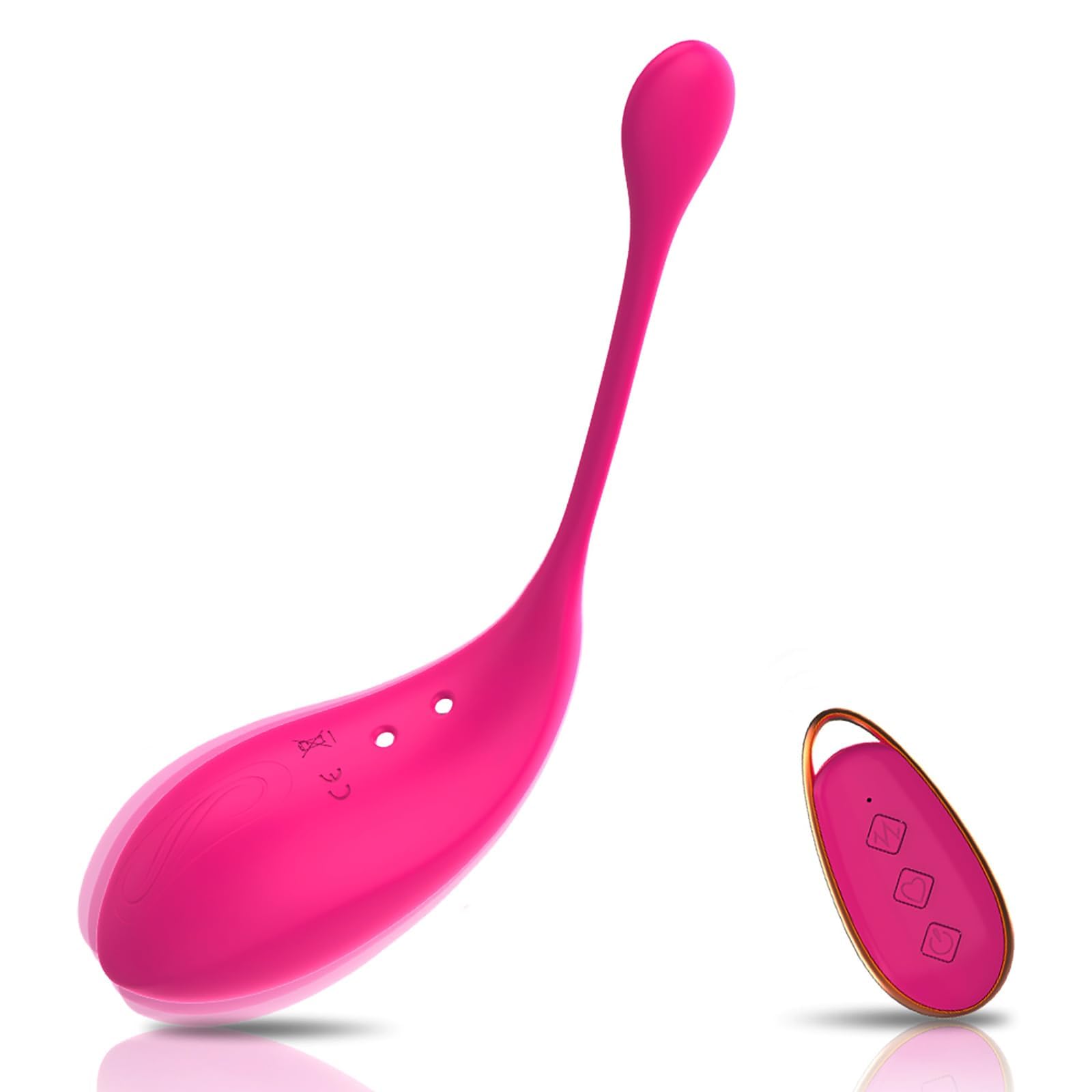 Wireless Remote Control Vibration Egg 12 Vibration Modes Discreet Silent Wearable Vibrator Waterproof Silicone USB Rechargeable Suitable for Couples and Personal Sex Toys