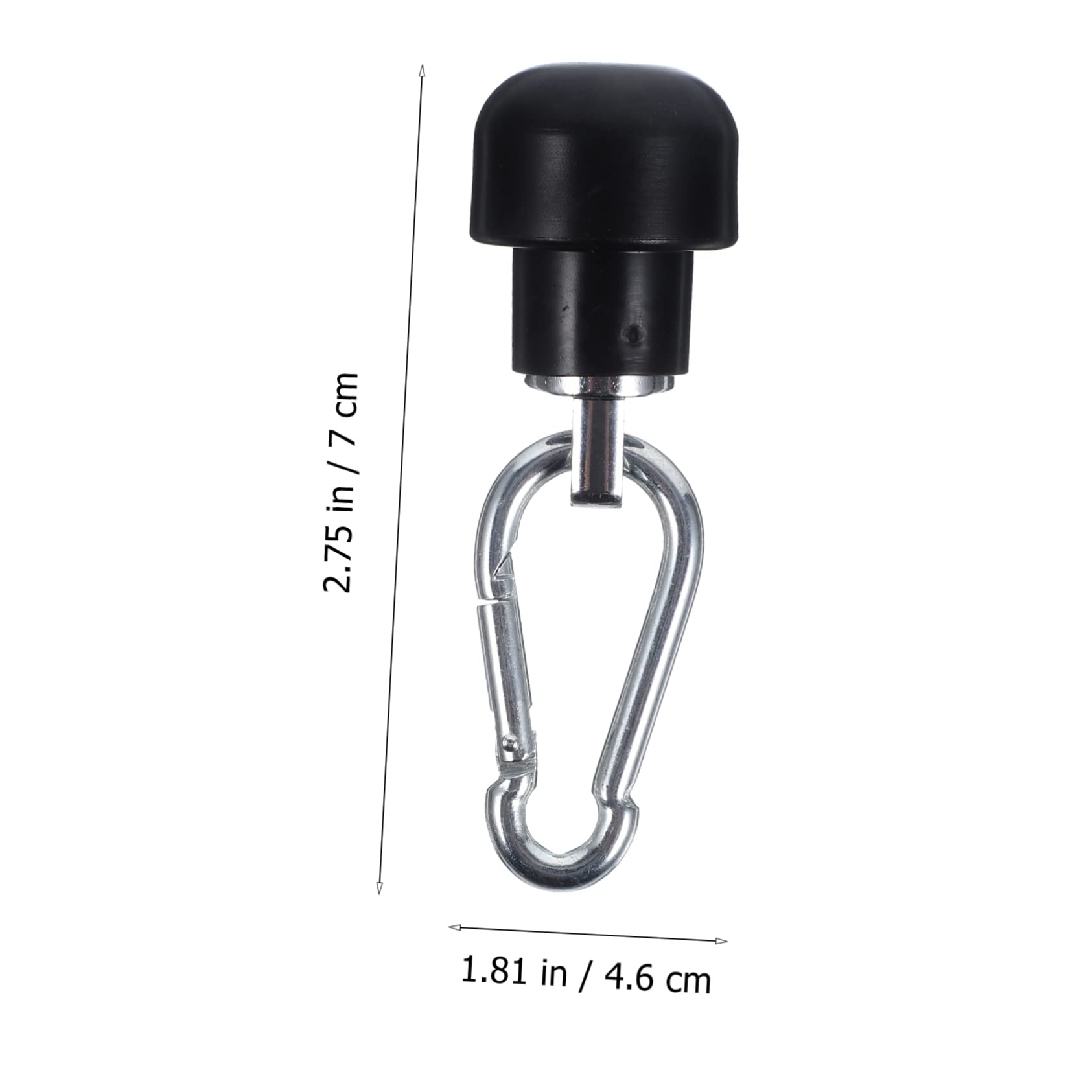 UKCOCO 2 Sets Mosquetón Accesorios para Máquina de Cable de Conexión a Prueba de Desgaste Seguro para Fitness Equipment Uso en Gimnasio