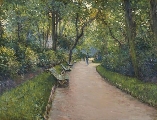 Poster le Parc Monceau Caillebotte pour transformer l'ambiance de la chambre