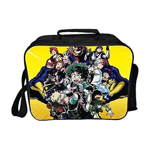 Lunch Container My Hero Academia Lunch Box Adult Lunch Bag Meal Container Cover
