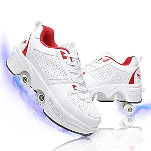 Vervormingsrolschoenen voor dames Parkour-schoenen Lichte schoenen voor buiten met wielen voor meisjes/jongens…