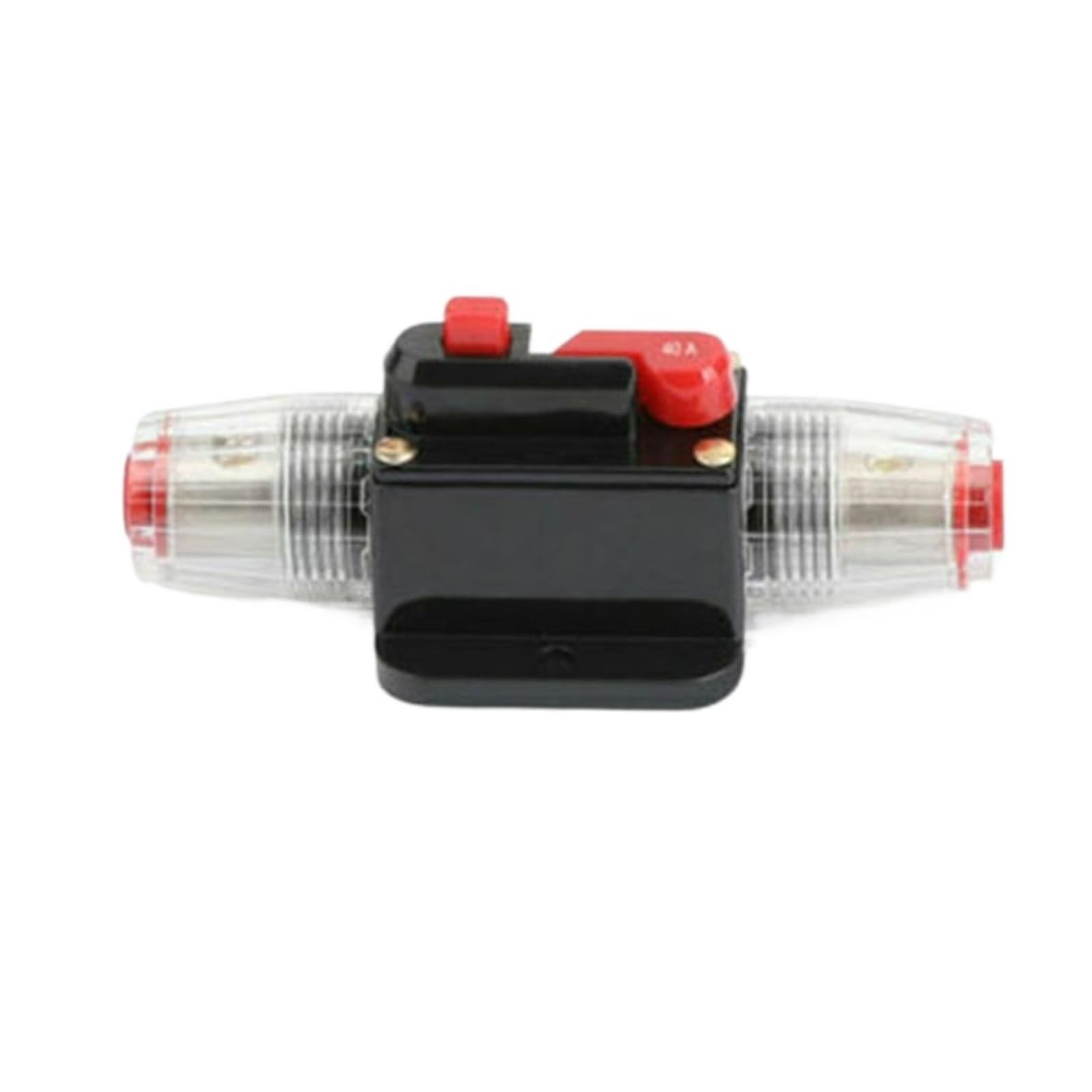 GVBAEPIEO 10pcs Circuit Breaker 30A-150A Automatic Electrical Supplies for Car Audio Marine Inline Stereo AMP Fuse 12V DC(40a)