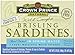 Crown Prince, Brisling Sardines in Water, 3.75 oz