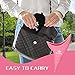 Sunany Female Urinal, Female Urinal with Silicone Funnel, Portable for Standing Female, Reusable Urinal for Female Toilet, Women's Urinal is The Perfect Companion for Indoor Use (Pink)