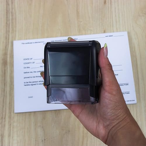 Miniatura 4 de Sello de firma autoentintado  Sube tu firma! (tinta púrpura)