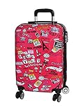 Avenuedusac - Kabinentrolley 55 cm mit 4 Rädern für unterwegs