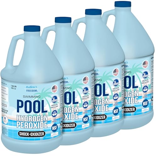 Hydrogen Peroxide for Pools NSF Listed 4 Gallons