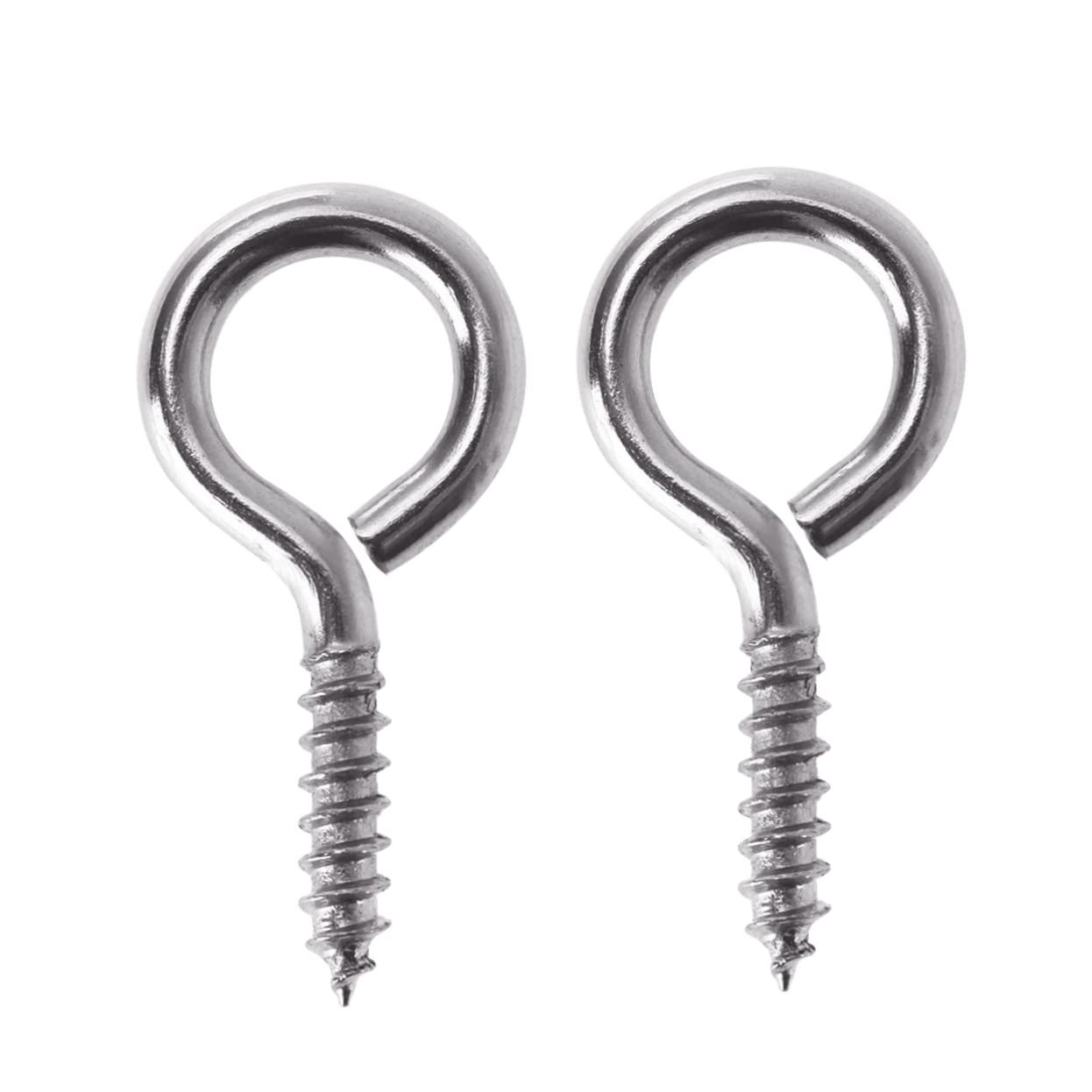 VILLCASE 2sets Jewelry Crafting Essential Screw Eye Pin Peg Assorted Pin Screws Design 50pcs*2