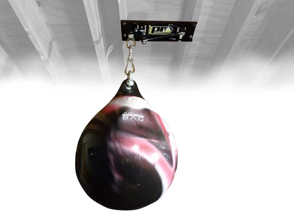 PRO Mountings – Gas Spring Anti Noise and Vibration Ceiling Mount for 130 lb Punching Bags (CM-130) | Fast DIY Easy Installation on Joists, Drywall, Concrete and Unistrut | Quiet Gas Springs