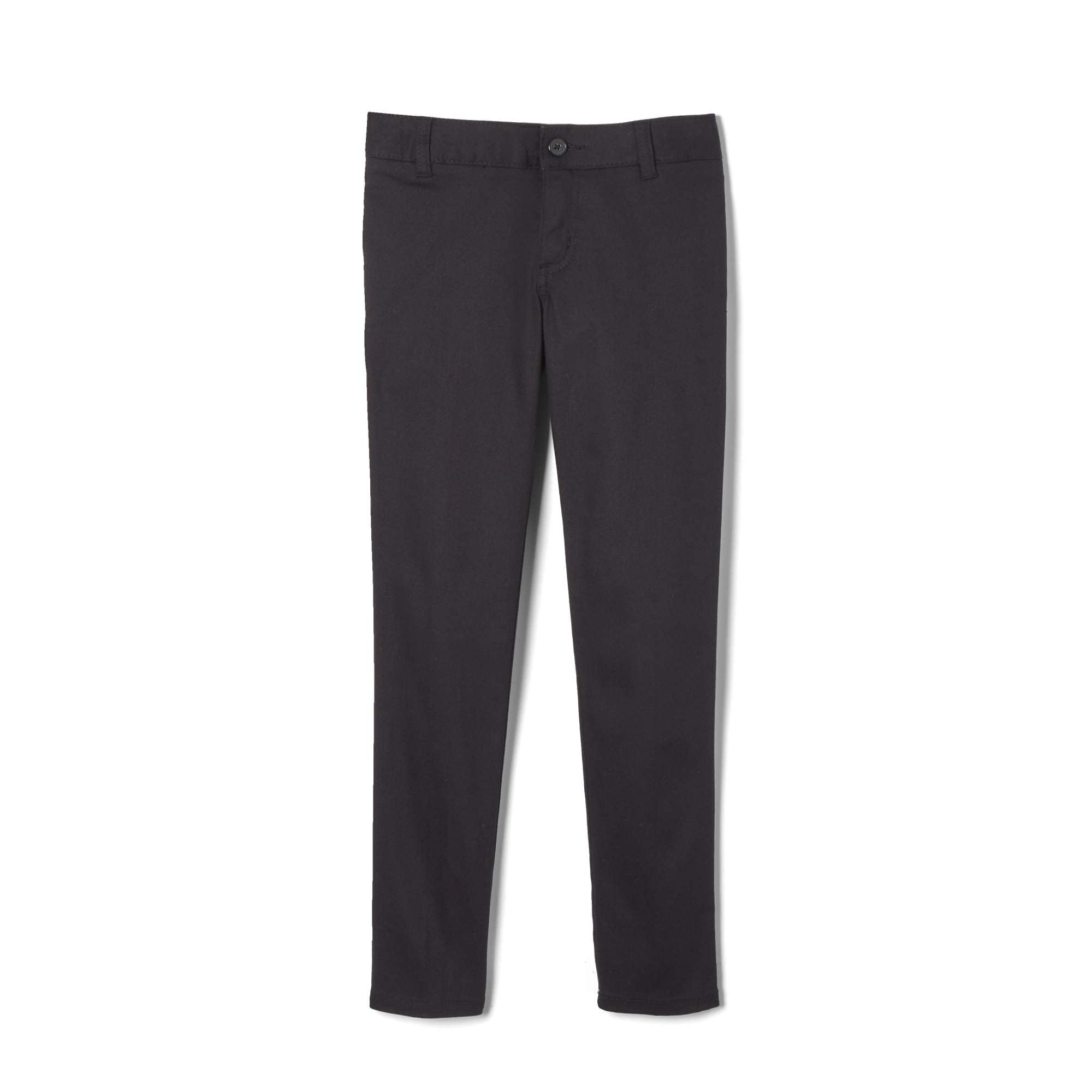French Toast Girls' Skinny Fit Stretch Twill Pant