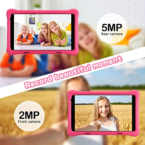 okaysea 8 Zoll Kinder Tablet, 1280×800 IPS HD, Kindersicherung, Android 11 Tablet für Kinder, 2GB RAM, 32GB ROM, Zwei Kameras mit Kindersicherem Gehäuse – Bild 6