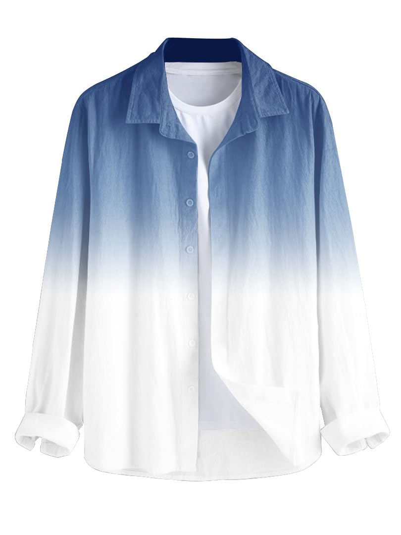 BE ACTIVEMen's Solid Slim Fit Cotton Casual Shirt || Men Stylish Shirt || Spread Collar & Full Sleeves